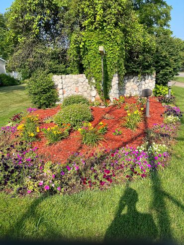 Mulch and weeding