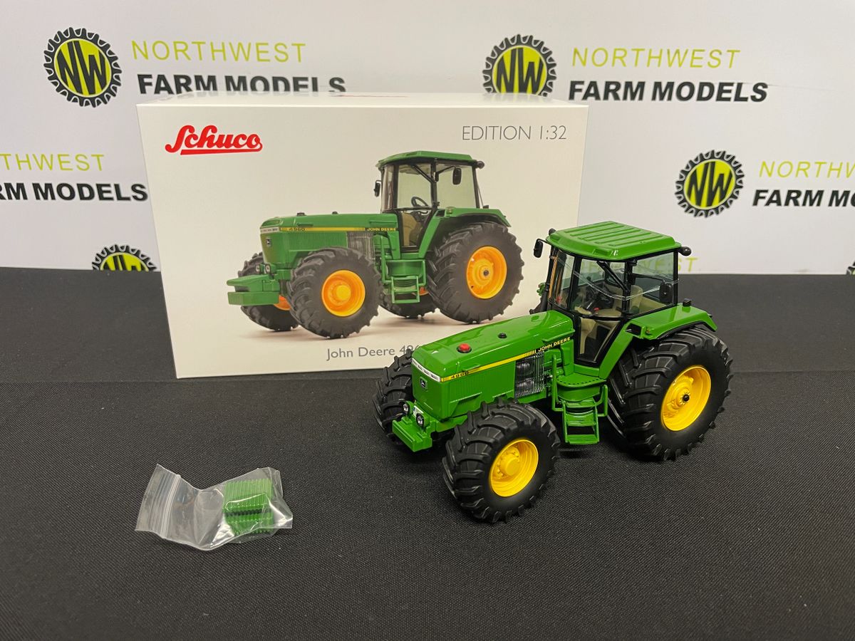 Tracteur Miniature SCHUCO John Deere 4960 Échelle 1/32 - Neuf