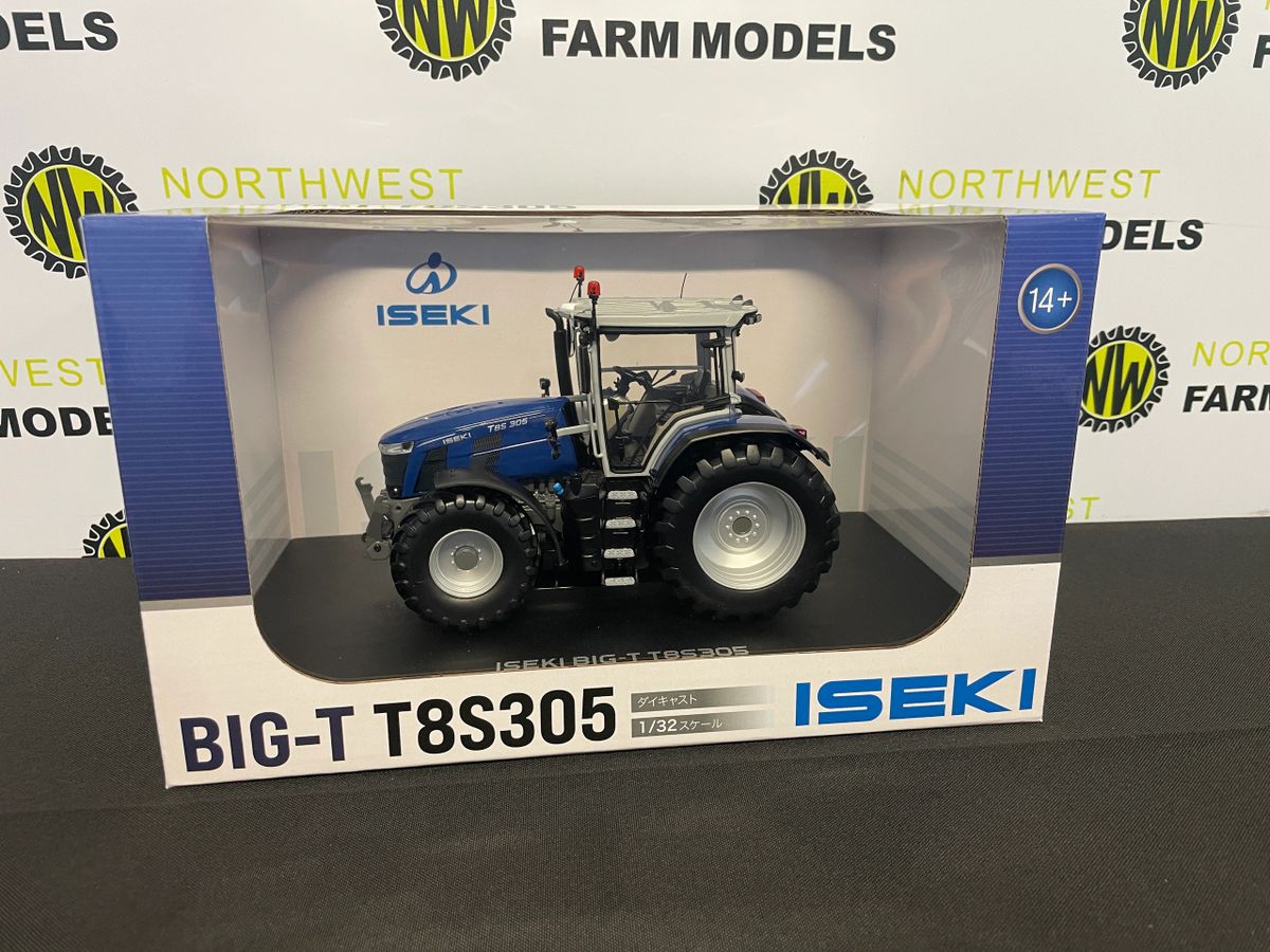 UNIVERSAL HOBBIES - Tracteur ISEKI Big-T T8S305 - Disponible en juin 2025 - 1