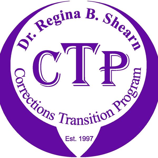 Logo for Dr. Regina B. Shearn Corrections Transition Program.