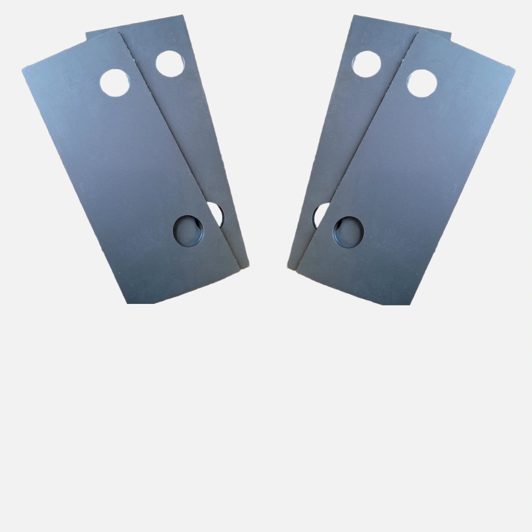 2 Hole Nylon Wear Strip Set of 4