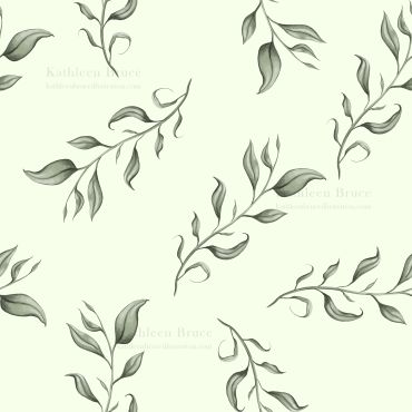 Elizabeth Chintz on Pale Green
