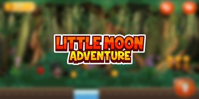 Little Moon Adventure, Mobile Game, Logo.