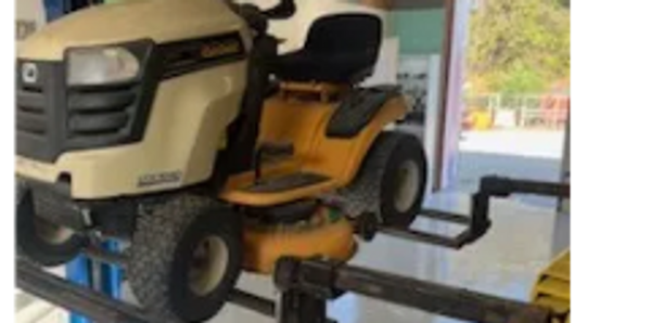 Lawn mower repair.
