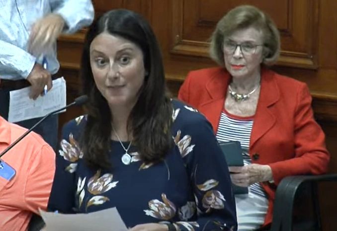 Sen. Robyn Kennedy and former Sen. Harriette Chandler both spoke in staunch support of building housing and battling homelessness 