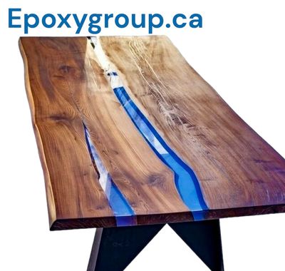 EPOXY WOOD TABLE