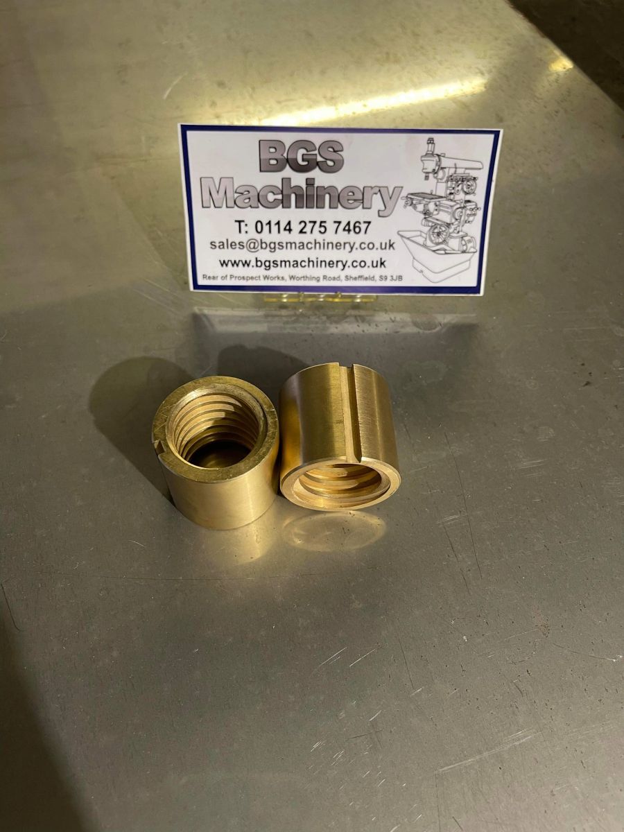 X Axis Leadscrew Bushes 2 Piece Metric