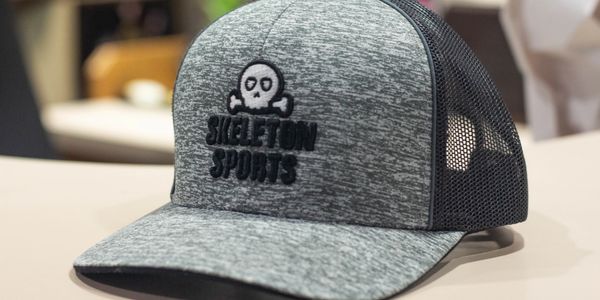 Skeleton Sports embroidered hats