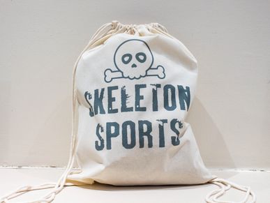 drawstring bag with custom design