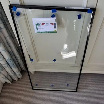 High quality UPVC glass replacement glass panel for double glazing window