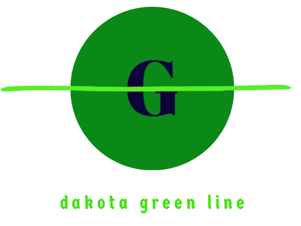 Dakota Green Line Laser Logo