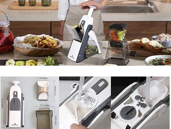 Chopper & Slicer
Multi-functional home must-have Chopper & Slicer, White