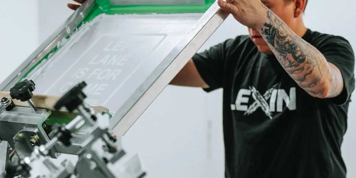 How to Screen Print Multiple Colors