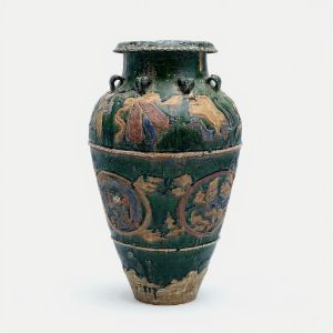 Tall Indonesian Palace Vase