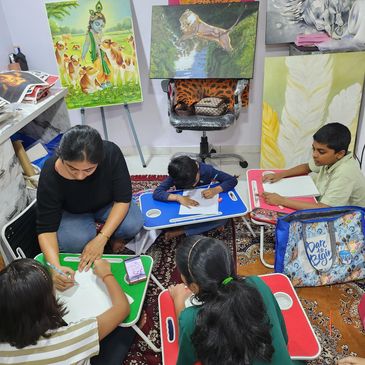 New cozy and creative classroom 