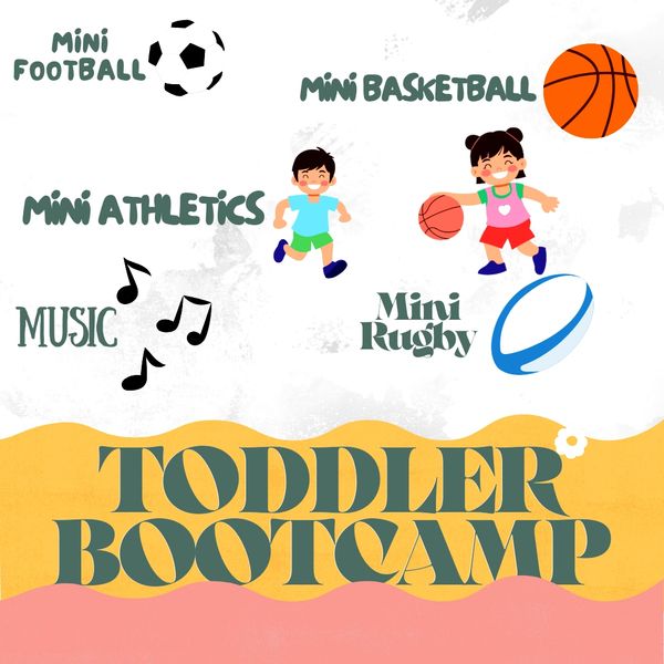 Toddler Bootcamp bookings. Mini Football, Rugby, Basketball, Athletics. Toddler sports Darlington 