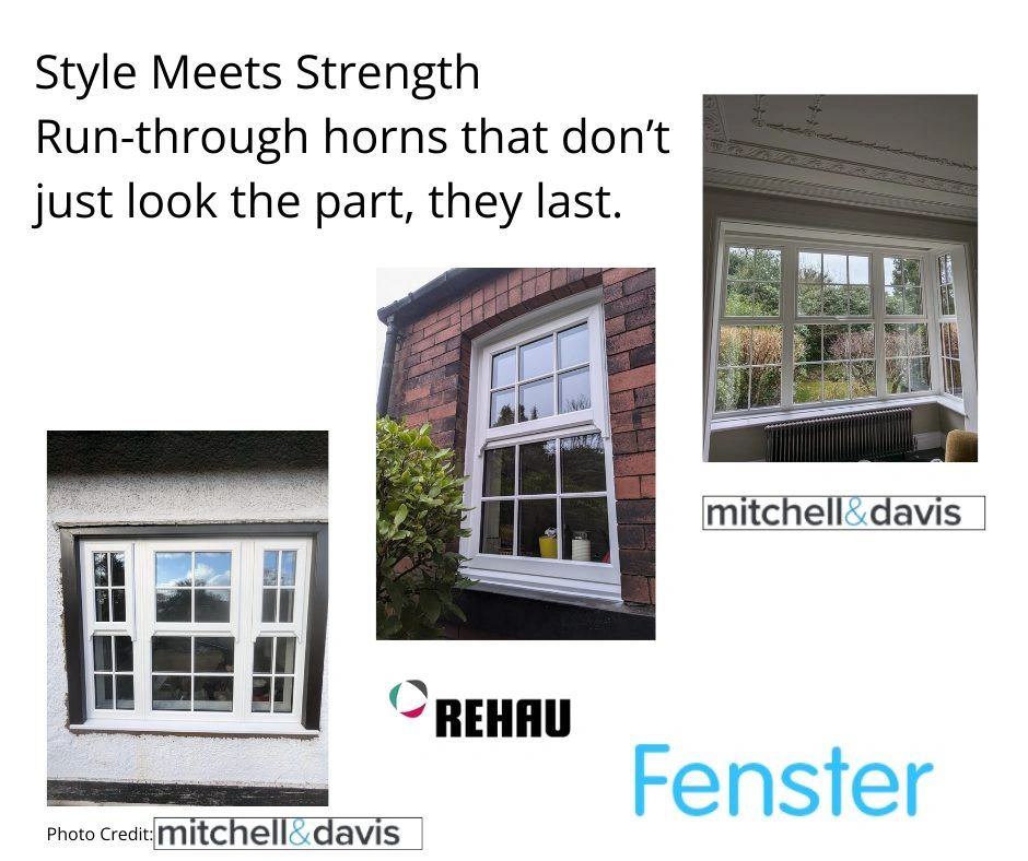 What Is a Window Horn? And Why Do Run-Through Sash Horns Matter?