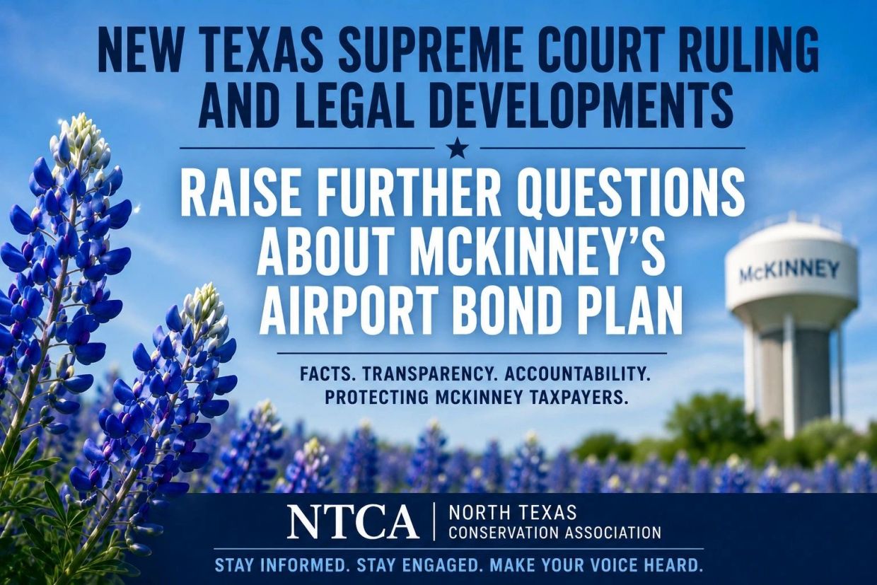New Texas Supreme Court ruling questions McKinney's airport bond plan.