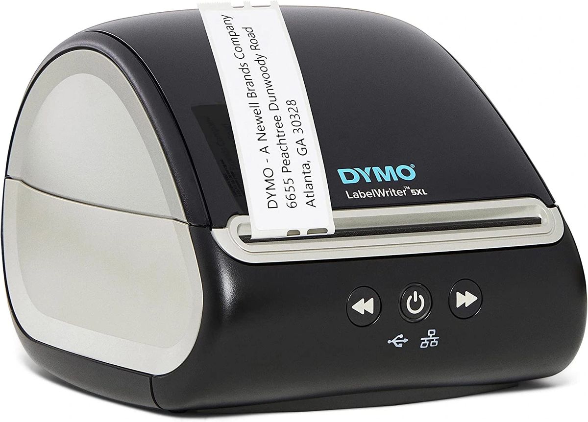 DYMO LabelWriter 5XL Label Printer Bundle, Prints ExtraWide Shipping Labels (UPS, USPS) from