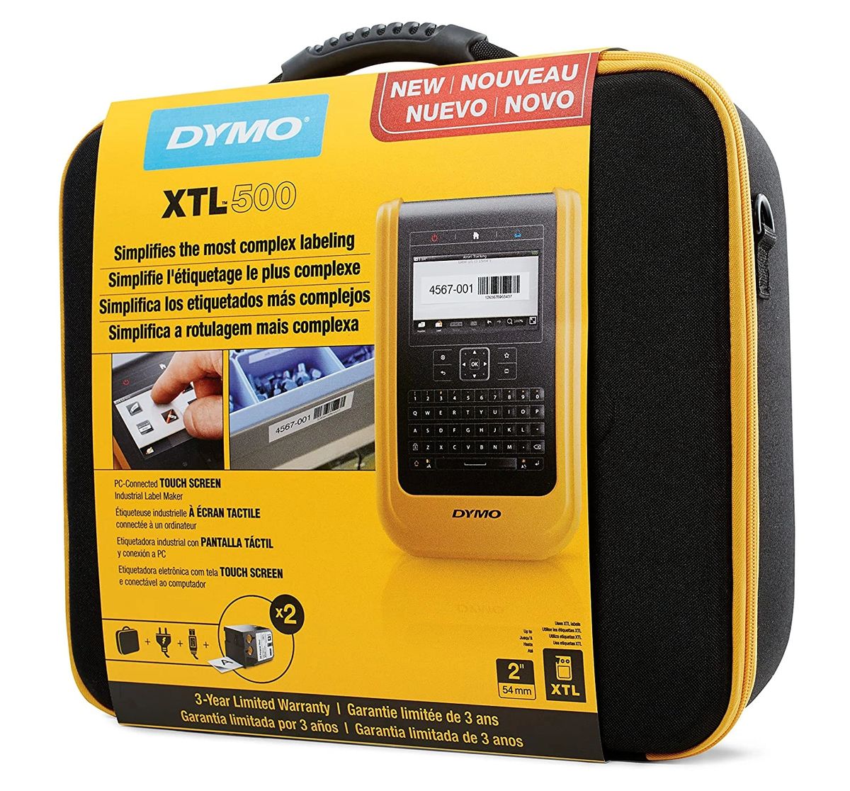 DYMO XTL 500 Industrial Label Maker Kit