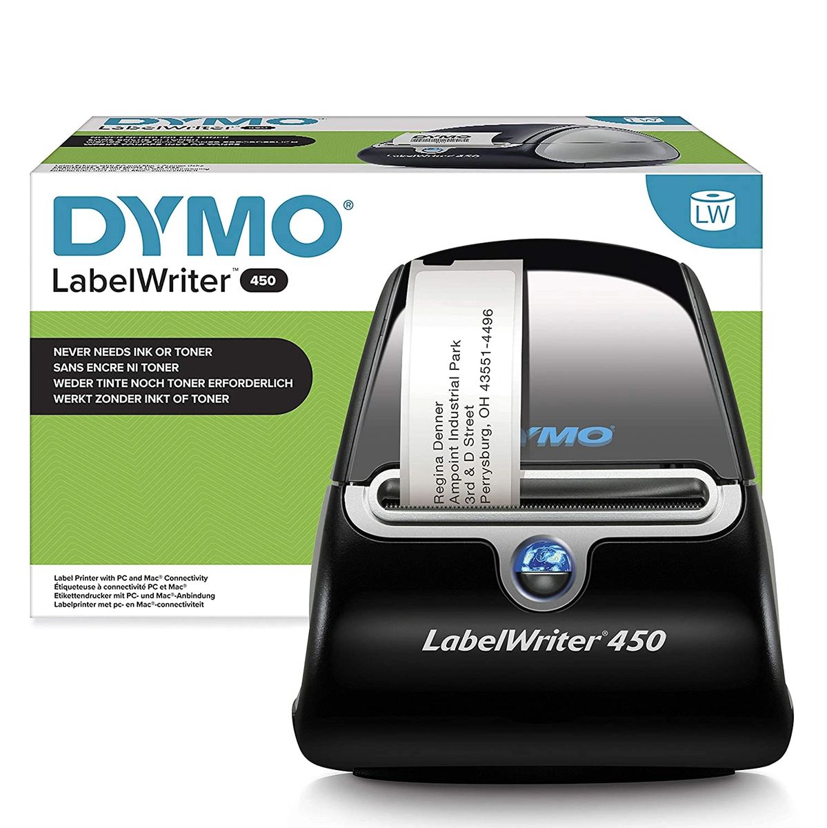 DYMO LabelWriter 450, Thermal Label Printer, Prints 51 Labels per