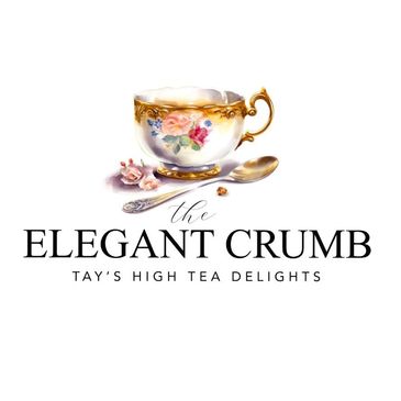 This is the tea cup logo for Elegant Crumb