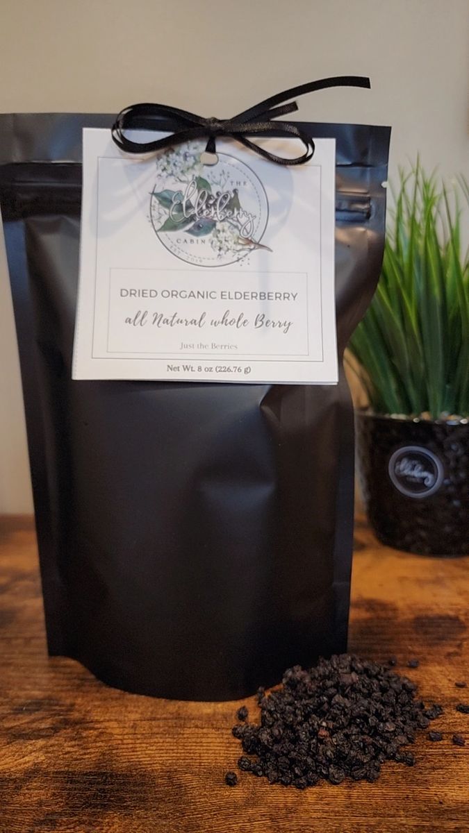 Dried Organic Elderberry