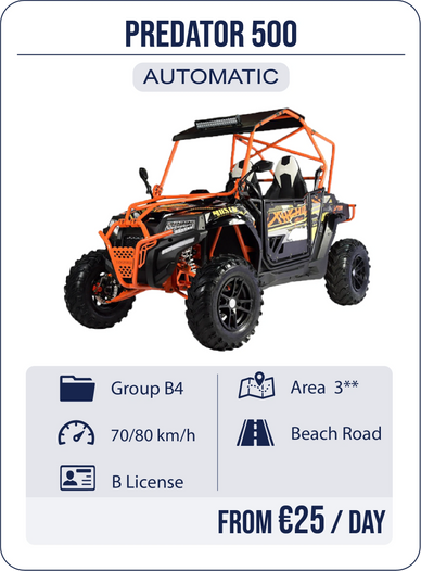 cheap automatic buggy rental store near my hotel in stalis hersonissos malia gouves sissi