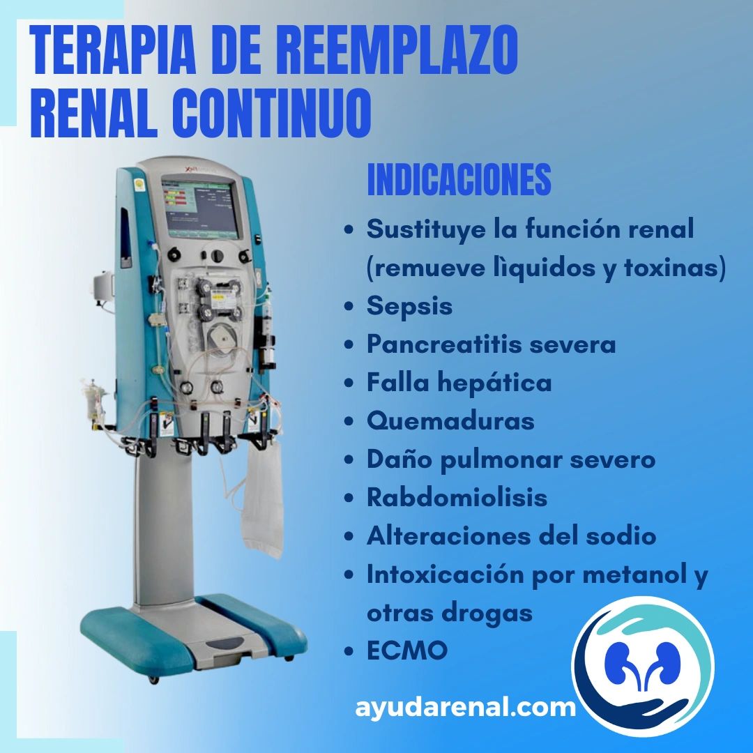 Terapia de reemplazo renal continuo
