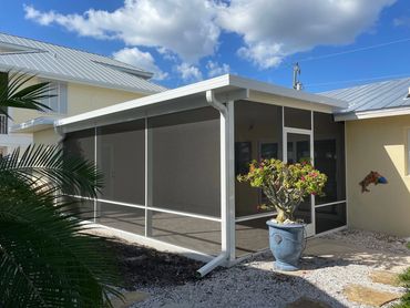 outdoor living elegant composite roof screen room sleek modern design screened enclosure style funct