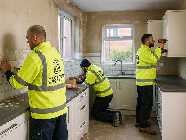 Kitchen Renovation in Sale, Greater Manchester