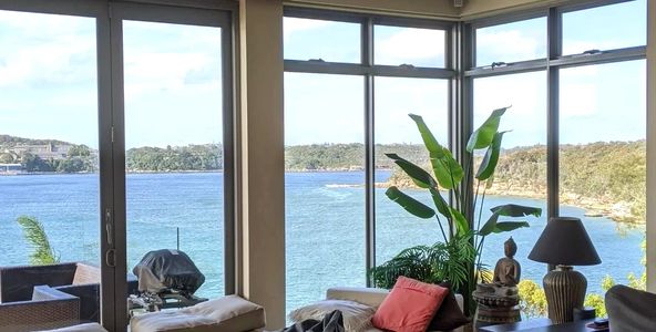 Renovated waterside cliff house water view 