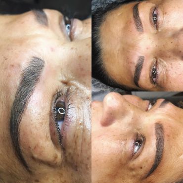 eyebrow tattooing/ microblading