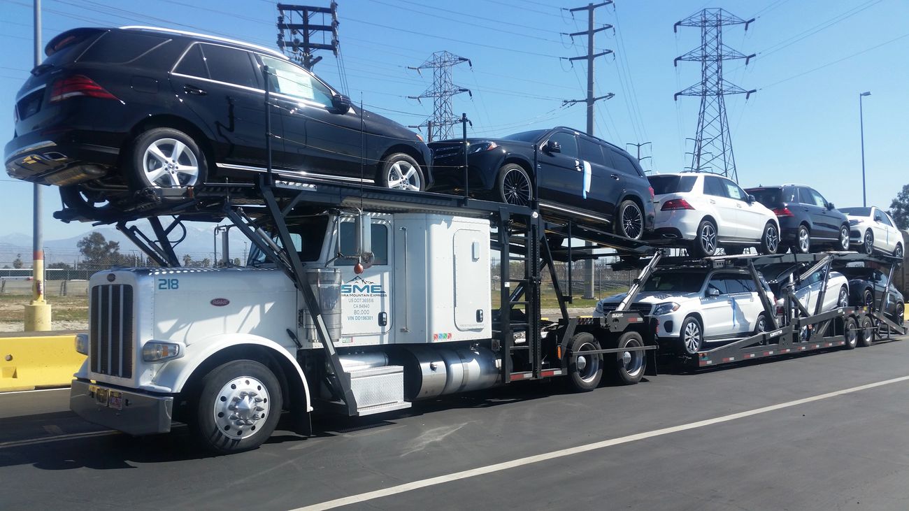 Sierra Mountain Express Car Transport Trucking Car Hauling
