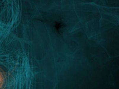 Abstract blue and black textured background.
