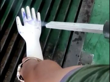 plastic mold cleaning by dry ice