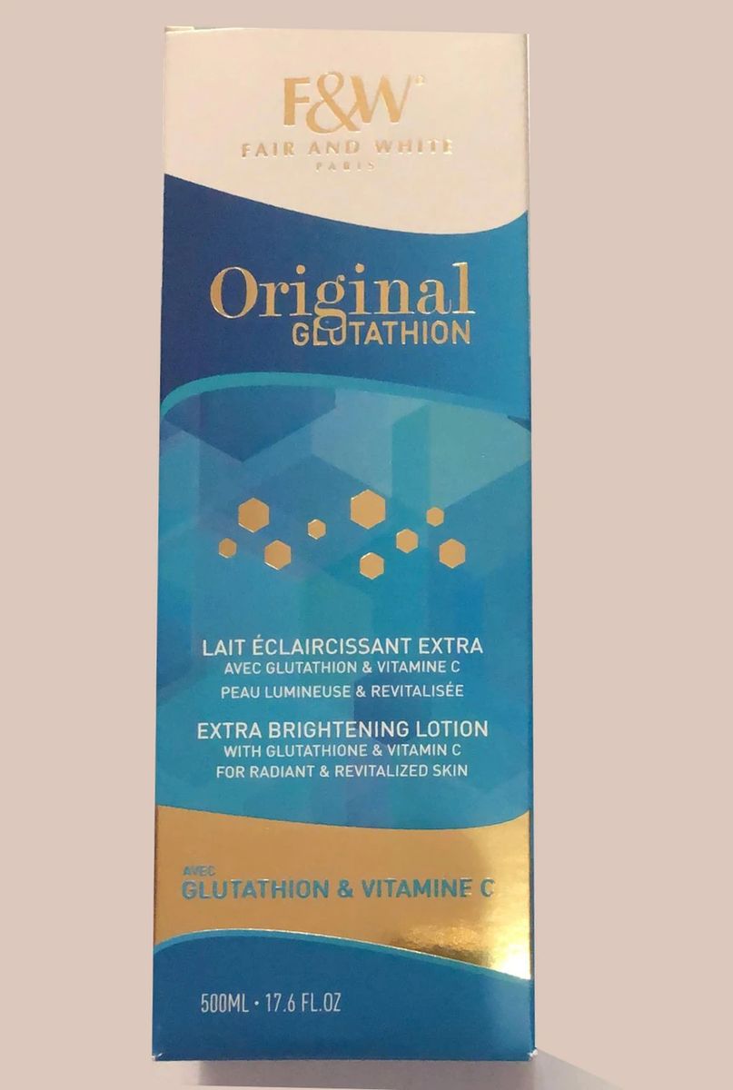 Fair and White Original Glutathion Brightening Lotion 500ml Fair and White Original Glutathion Brightening Lotion 500ml
