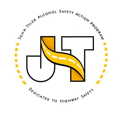 Logo of John Tyler Alcohol Safety Action Program focused on highway safety.