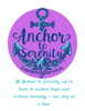 At Anchor to Serenity, we're here to anchor hope and restore sere
