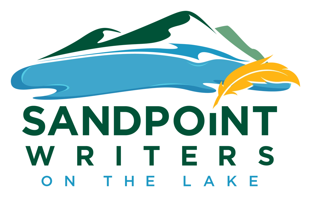 Sandpoint Writers On The Lake Logo, Copyright March 2023