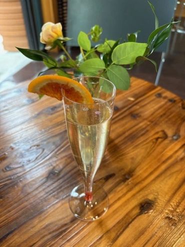 The "Love Potion" specialty drink #processco #prickleypear #cocktail