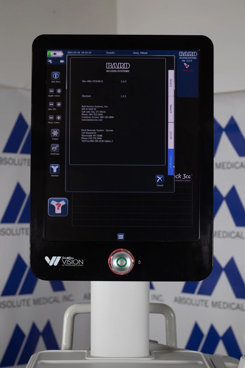 Bard Site Rite Vision II Ultrasound System