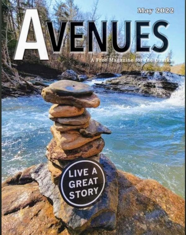 6 Finger Falls ~ Richland Creek 
Featured on local Arkansas magazine - May 2022