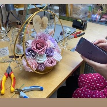 花藝課程 - 課堂相片