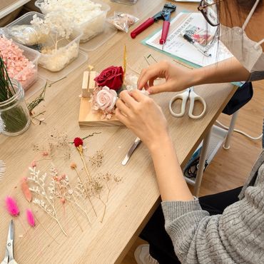 花藝課程 - 課堂相片