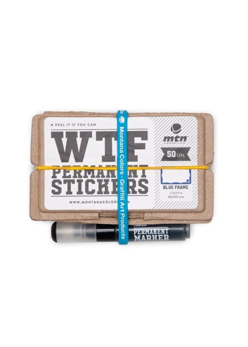 WTF Permanent Stickers - Priority — 14th Street Supply