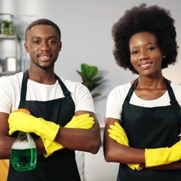 "Teamwork makes the clean dream work."