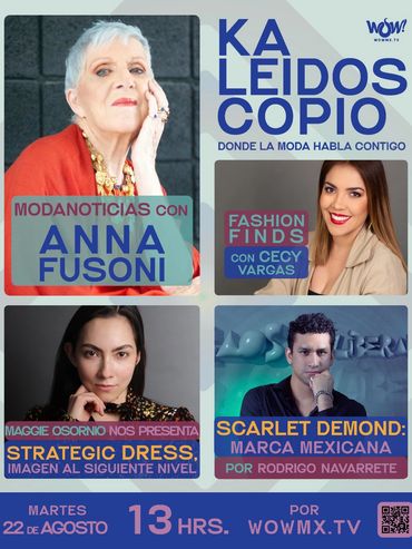 Entrevista con Anna Fusoni para el programa Kaleidoscopio.