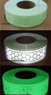 Photoluminescent reflective tape