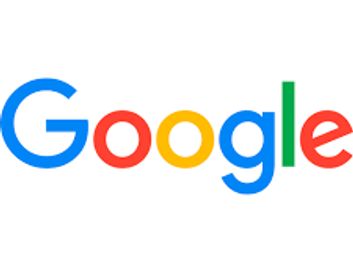 The colorful Google logo on a white background.